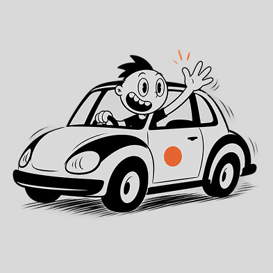 BumperTap driver illustration